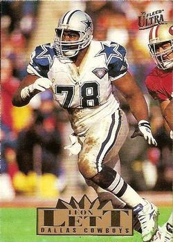 Leon Lett Dallas Cowboys 1995 Ultra Fleer NFL #76